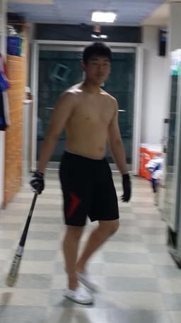 다이어트 전 김유준