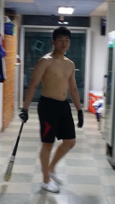 야구를 그만둔 직후 김유준
